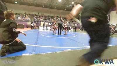 58 lbs Quarterfinal - Grady Wright, IRONMEN Wrestling Club vs Vincent Butcher, Tulsa Blue T Panthers