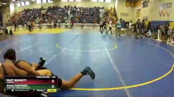 152 lbs Cons. Round 4 - Matt Bennett, Camden vs Evan Martinez, Lakeland Wrestling Club