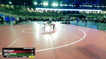 106 lbs Champ. Round 3 - Jose Cordero, Cleveland vs Rocco Ruiz, Doral Academy