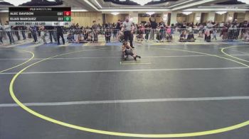 52 lbs Consolation - Alec Davison, Central Coast Most Wanted vs Elias Marquez, Silverback RTC