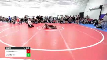 60 lbs Round Of 16 - Sebastian Rinehart, Baldwin vs Kamden Kindig, New Bloomfield