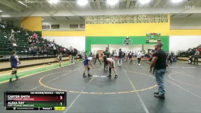 105/115 Round 1 - Carter Smith, Fort Stewart Wrestling vs Alexa Ray, Fort Stewart Wrestling