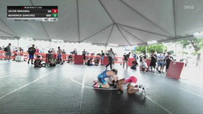 113 lbs Champ. Round 1 - Maverick Sanchez, Rough House Wrestling Club vs Jacob Miranda, Banning