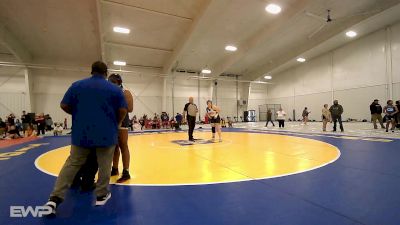 235 lbs Rr Rnd 3 - Ameila Long, Ponca City LadyCat Wrestling vs La'Nilah Green, Choctaw Girls B