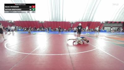 119-121 lbs Round 1 - Isaac Peterson, Lena/Bonduel vs Nathan Brethorst, WCAABE Knights