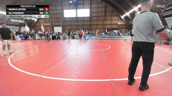 100 lbs Semifinal - Marco Lettini, Ruthless Wrestling Club vs Eli Pomeroy, Bear Cave Wrestling Club