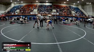 106 lbs Champ. Round 1 - George Glekas, Good Counsel vs Nathan Conklin, Loyola-Blakefield