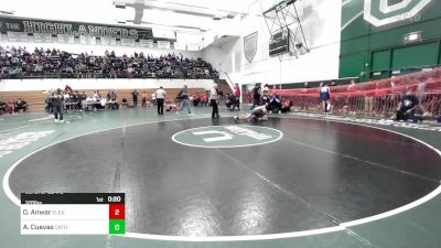 126 lbs Consi Of 32 #2 - Owais Anwar, Eleanor Roosevelt vs Angel Cuevas, Cathedral City