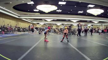 40 lbs Consi Of 8 #2 - Nazareth Vela, Top Rank Hammers vs Mila Lopez, So-Cal Hammers
