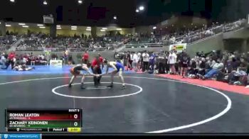 126 lbs Semis & 1st Wrestleback (8 Team) - Zachary Keinonen, 6A Newberg vs Roman Leaton, 6A Roseburg