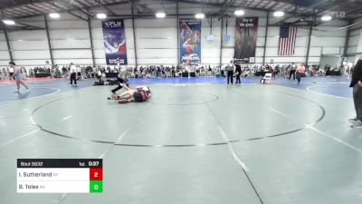 170 lbs Consi Of 16 #2 - Ian Sutherland, NY vs Braelen Toles, NV