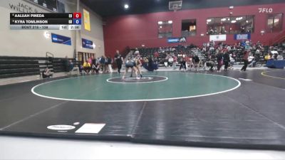 138 lbs Cons. Semi - Aalijah Pineda, Emmanuel University vs Kyra Tomlinson, Greensboro College