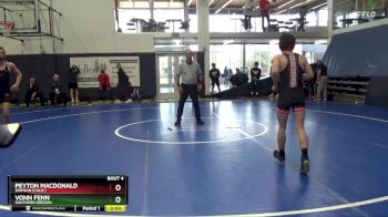 125 lbs Champ. Round 1 - Peyton MacDonald, Simpson (Calif.) vs Vonn Fenn, Southern Oregon
