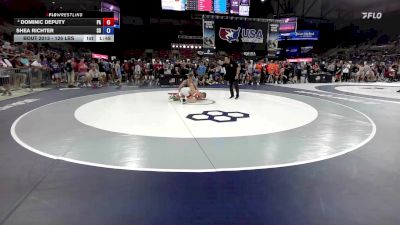 126 lbs Cons. Rd Of 64 - Alois Schlumpf, WI vs Sammy Sanchez, WY