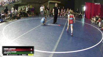 65 lbs Round 1 (4 Team) - Piper Lennick, North Dakota 1 vs Lilliana Sharp, Team USA