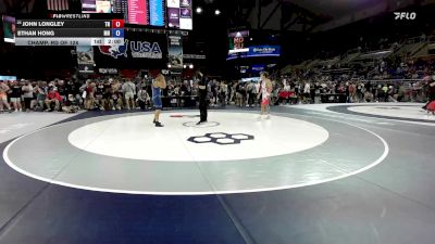 150 lbs Champ. Rd Of 128 - John Longley, TN vs Ethan Hong, MN