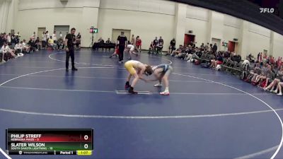 110 lbs Semis & 1st Wrestleback (8 Team) - Slater Wilson, South Dakota Lightning vs Philip Streff, Nebraska Maize