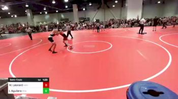 114 lbs Semifinal - Wyatt Leonard, High Desert Jets vs Isaiah Aguilera, Painted Desert WC