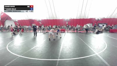 138 lbs Cons. Quarters - Chase Davis, Perrysburg Wrestling Club vs Chase Mills