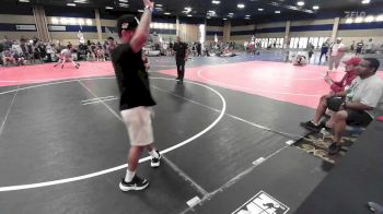 132 lbs Final - Luke Burgar, Silverback WC vs Aaron Contreras, Pounders WC