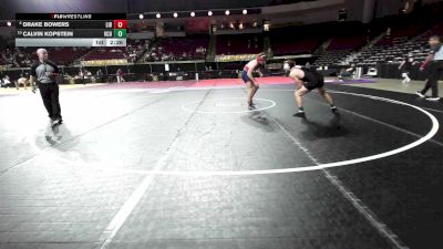 165 lbs Consolation - Drake Bowers, Liberty vs Calvin Kopstein, Virigina Commonwealth