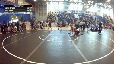 120 lbs Cons. Round 5 - Ryder Cohen, Unattached vs Terry Milam, Black Creek Wrestling Club