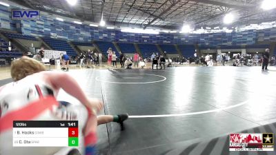 120 lbs Round Of 32 - Bryar Hooks, Cowboy Wrestling Club vs Carson Ota, Spartan Mat Club