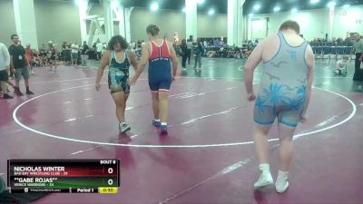 285 lbs Round 2 (10 Team) - Colton Hersey, Venice Warriors vs Carson Flack, Bad Bay Wrestling Club