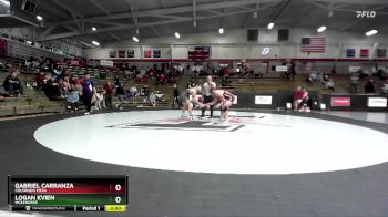 197 lbs Quarterfinal - Logan Kvien, McKendree vs Gabriel Carranza, Colorado Mesa