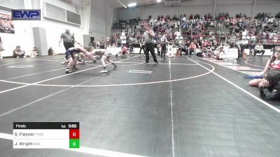 58 lbs Final - Simon Flesner, Team Tulsa Wrestling Club vs Jaxson Wright, Bartlesville Wrestling Club