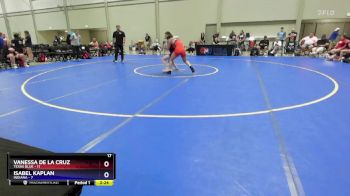 115 lbs Round 4 (6 Team) - Vanessa De La Cruz, Texas Blue vs Isabel Kaplan, Indiana