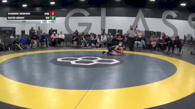 100 lbs Round 4 - Kamden DeShon, CP Wrestling Academy vs Gavin Brent, Dundee Wrestling