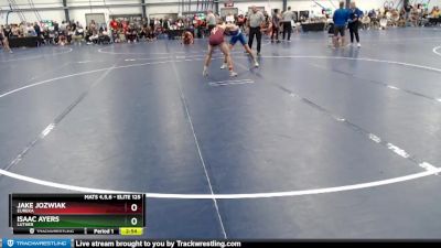 Elite 125 lbs Cons. Round 4 - Jake Jozwiak, Eureka vs Isaac Ayers, Luther