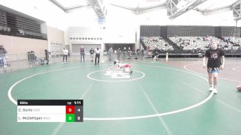 85 lbs Semifinal - Cameron Sontz, Edge MS vs Liam McGettigan, Dire Wolves