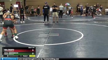 125 lbs Round 1 - King Ebersbach, SAVAGE HOUSE WC vs Mia Crespo, SAVAGE HOUSE WC