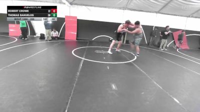 285 lbs Semifinal - Robert Crowe, South Torrance vs Thomas Banuelos, Sonora Wrestling