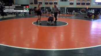 145 lbs Semifinal - Emma Dietsch, Lisbon vs Luisa Meade, Prairie, Cedar Rapids