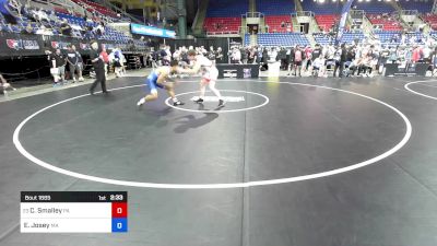 190 lbs Rnd Of 64 - Connor Smalley, PA vs Elijah Josey, MA