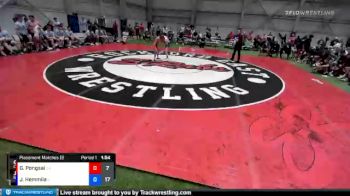 88 lbs Placement Matches (8 Team) - Gavin Pongsai, California vs James Hemmila, Illinois