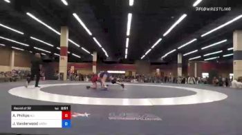 57 kg Round Of 32 - Ashlynn Phillips, All American Wrestling Club vs Joanna Vanderwood, Washington