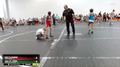 62 lbs Round 6 (10 Team) - Max St. John, Missouri Outlaws vs Levi Flowers, Grindhouse