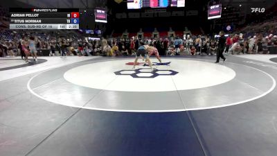 165 lbs Cons. Sub-rd Of 16 - Adrian Pellot, IN vs Titus Norman, TN