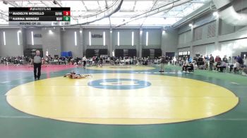 126 lbs Round Of 32 - MAdelyn Morello, Suffield/Windsor Locks vs Karina Mendez, Maloney