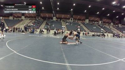 149 lbs Cons. Round 6 - Zach Wilson, Marian University vs Tj Meyer, Campbellsville (Ky.)