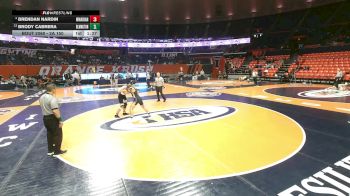 2A 150 lbs Champ. Round 1 - Brody Cabrera, Bloomington (H.S.) vs Brendan Nardin, Woodstock (Marian)