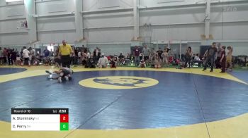 85-S lbs Round Of 16 - Aj Slominsky, NJ vs Cole Perry, OH