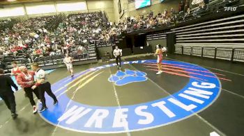 6A 165 lbs Champ. Round 1 - Liam Eller, Corner Canyon vs Santiago Astorga, Cedar Valley