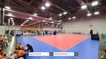 Rogue 15 Purple vs Mintonette Sports - m.53 - 2021 JVA Summerfest presented by Nike