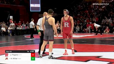 197 lbs Prelims - Jordan Pagano, Rutgers vs Hunter Ritter, Minnesota