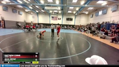 165 lbs Round 3 (10 Team) - Rock Rezac, Ogallala vs Matthew Corne, Sidney